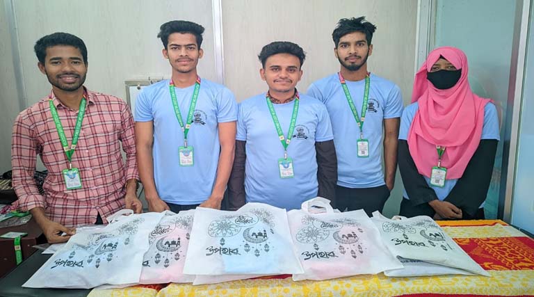 ভোলায় যুবশক্তির ঈদ উপহার