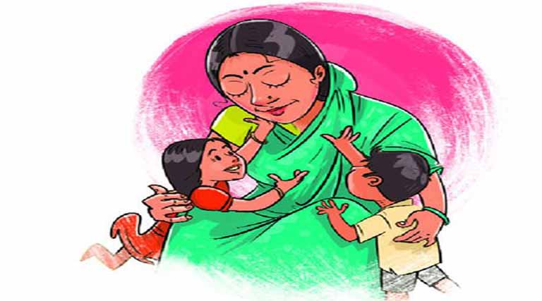 পড়ে মনে মা