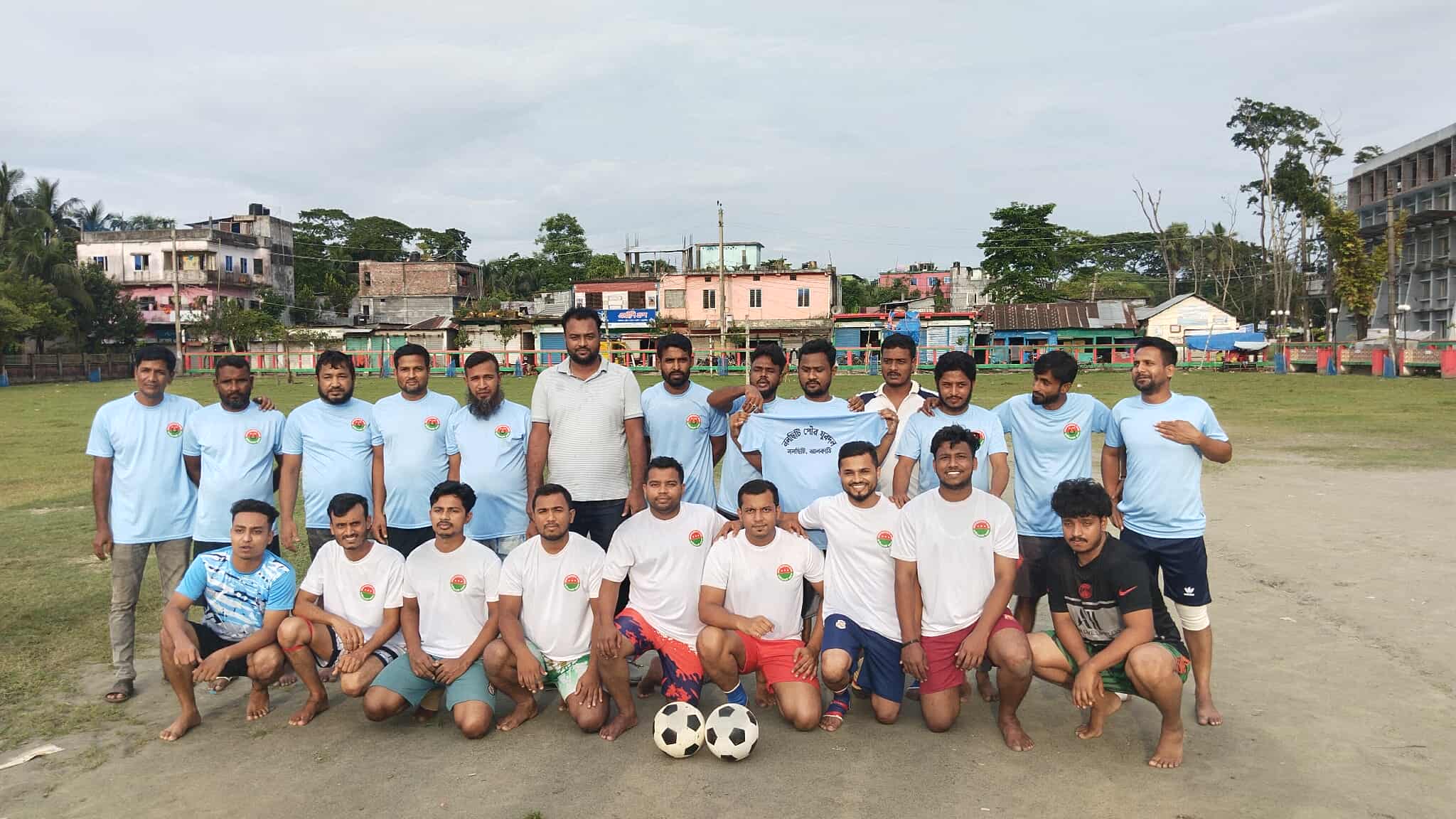 নলছিটিতে ছাত্রদল ও যুবদলের মধ্যে প্রীতি ফুটবল ম্যাচ অনুষ্ঠিত